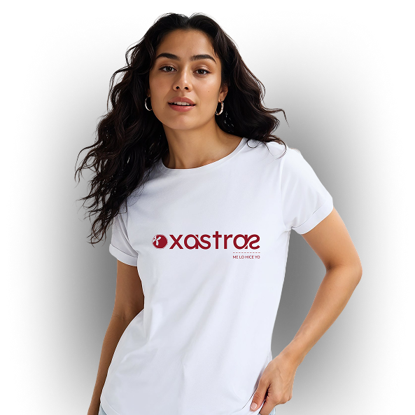 Camiseta blanca de Xastras con el lema Me lo hice yo